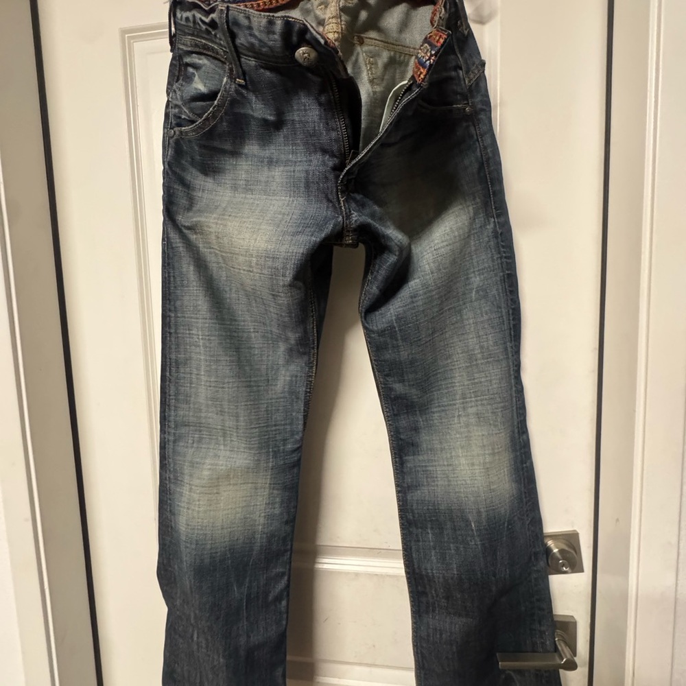 Men's Denim Straight-Leg Jeans